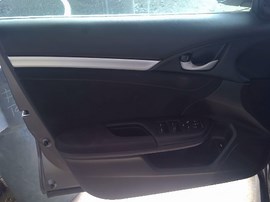 2016 HONDA CIVIC, GRAY, EX-L MODEL, 1.5L TURBO, AT.  A25189